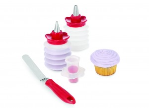 Cucake corer and decorating kit