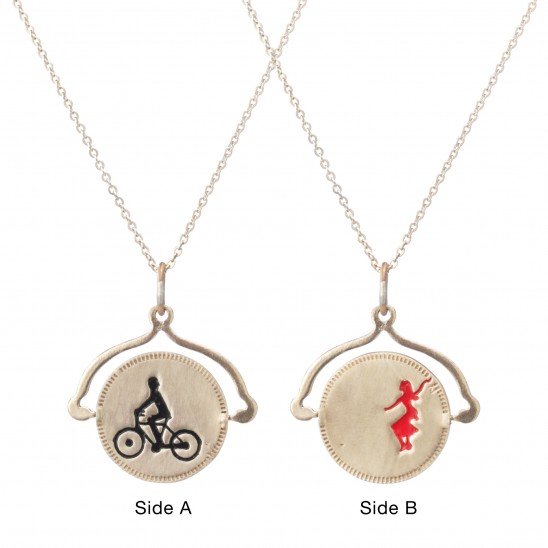 Bike Necklace