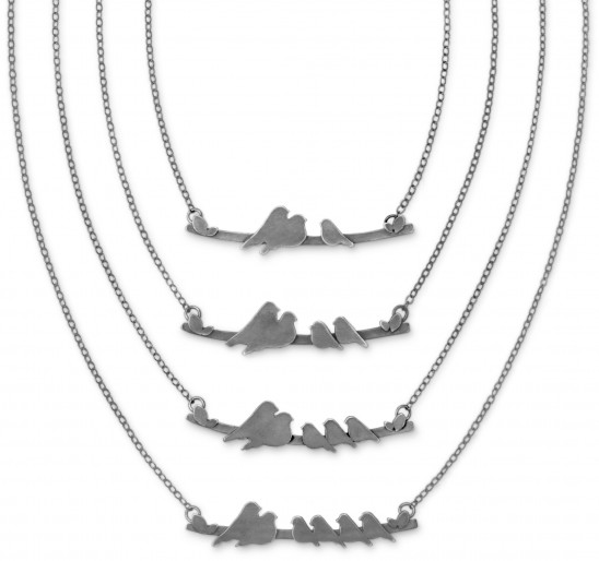 Parent Birds Necklace