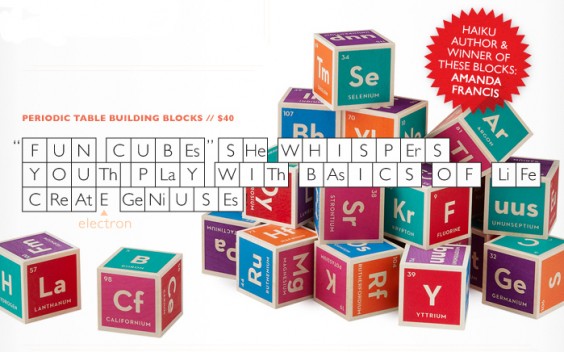 periodic table blocks