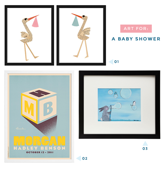 Art for a baby shower | UncommonGoods