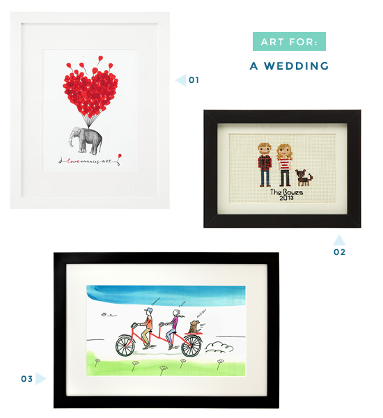 Art for wedding gifts | UncommonGoods