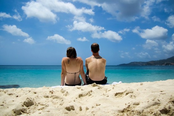 Allison and Ivan beachside