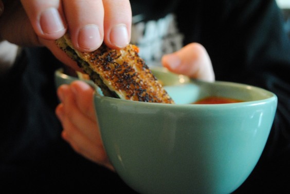 Grilled Cheese Dunk