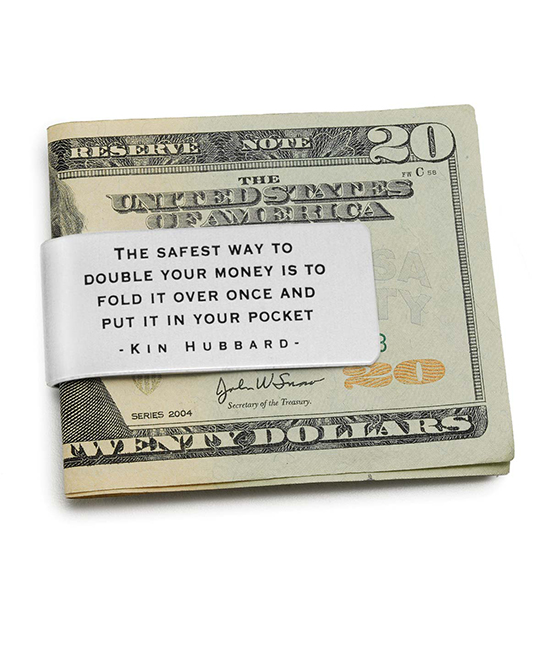 Double Your Money Clip | UncommonGoods