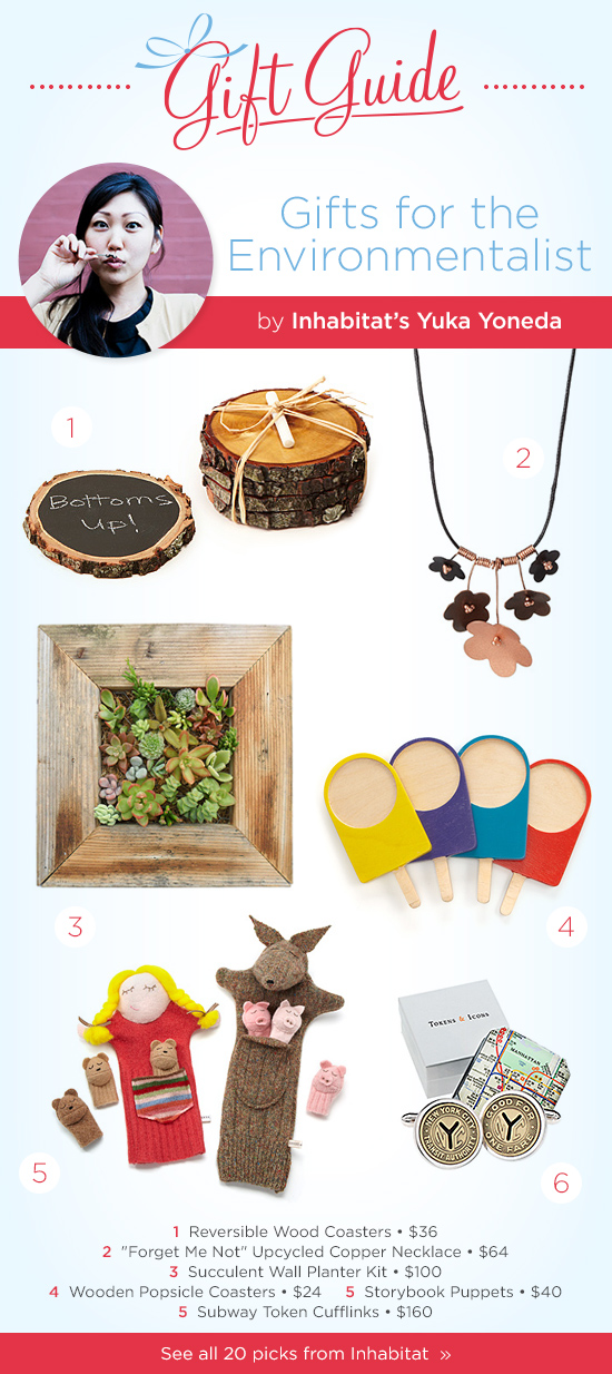 Gifts for the Environmentalist by Inhabitat | UncommonGoods