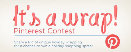 Its A Wrap Pinterest Contest