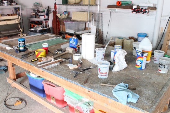 Ricky's workbench 