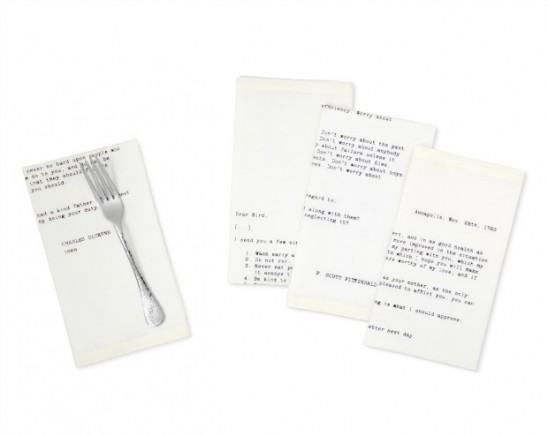 Parent Letter Napkins | UncommonGoods