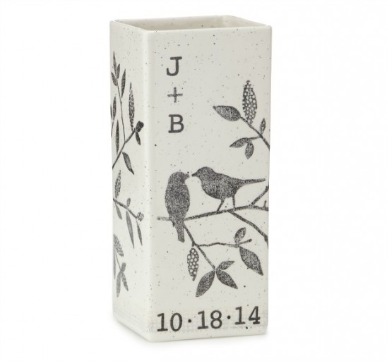 Personalized Songbird Vase | UncommonGoods