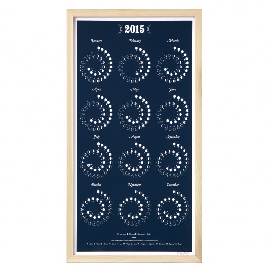 Many Moons Screenprint | Uncommongoods