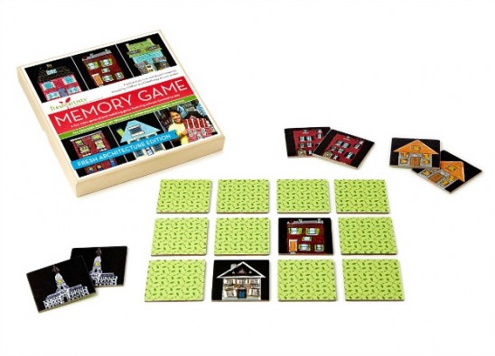 Fresh Architecture Memory Game | UncommonGoods