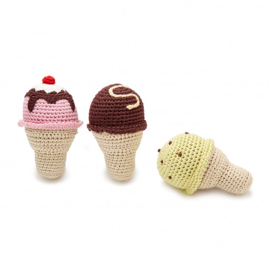 Ice Cream Rattles | UncommonGoods