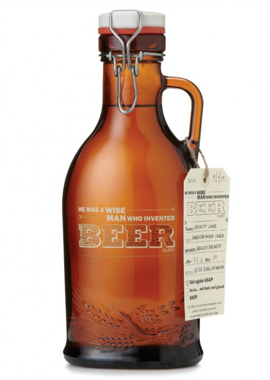 Wise Beer Growler | UncommonGoods