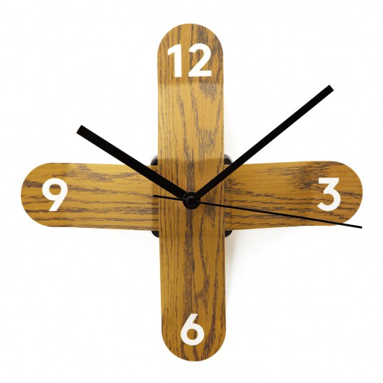 Faux Boise Sticker Clock | UncommonGoods