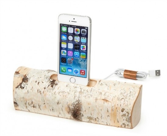 Birch iPhone Charging Dock | UncommonGoods