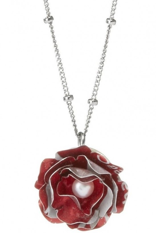 Papillion Rose Necklace | UncommonGoods