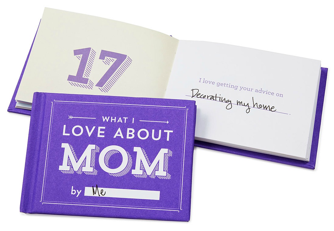 What I Love About Mom By Me Book | UncommonGoods