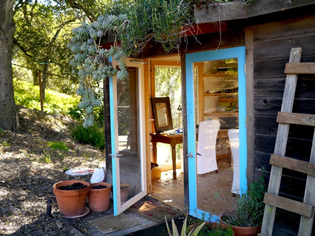 Jen Pleasants' Studio with Living Roof