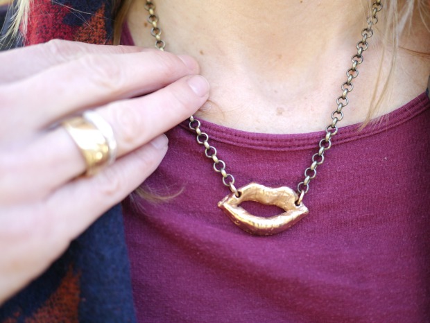 I Speak Up Rose Gold Necklace | UncommonGoods