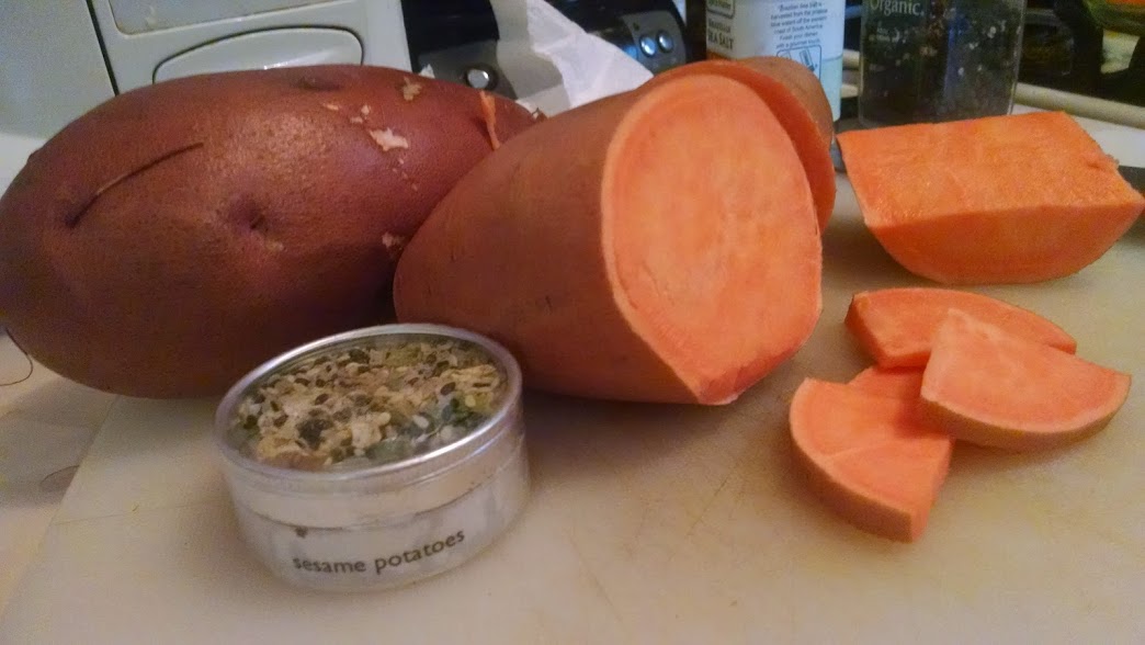 Sesame Sweet Potato Prep