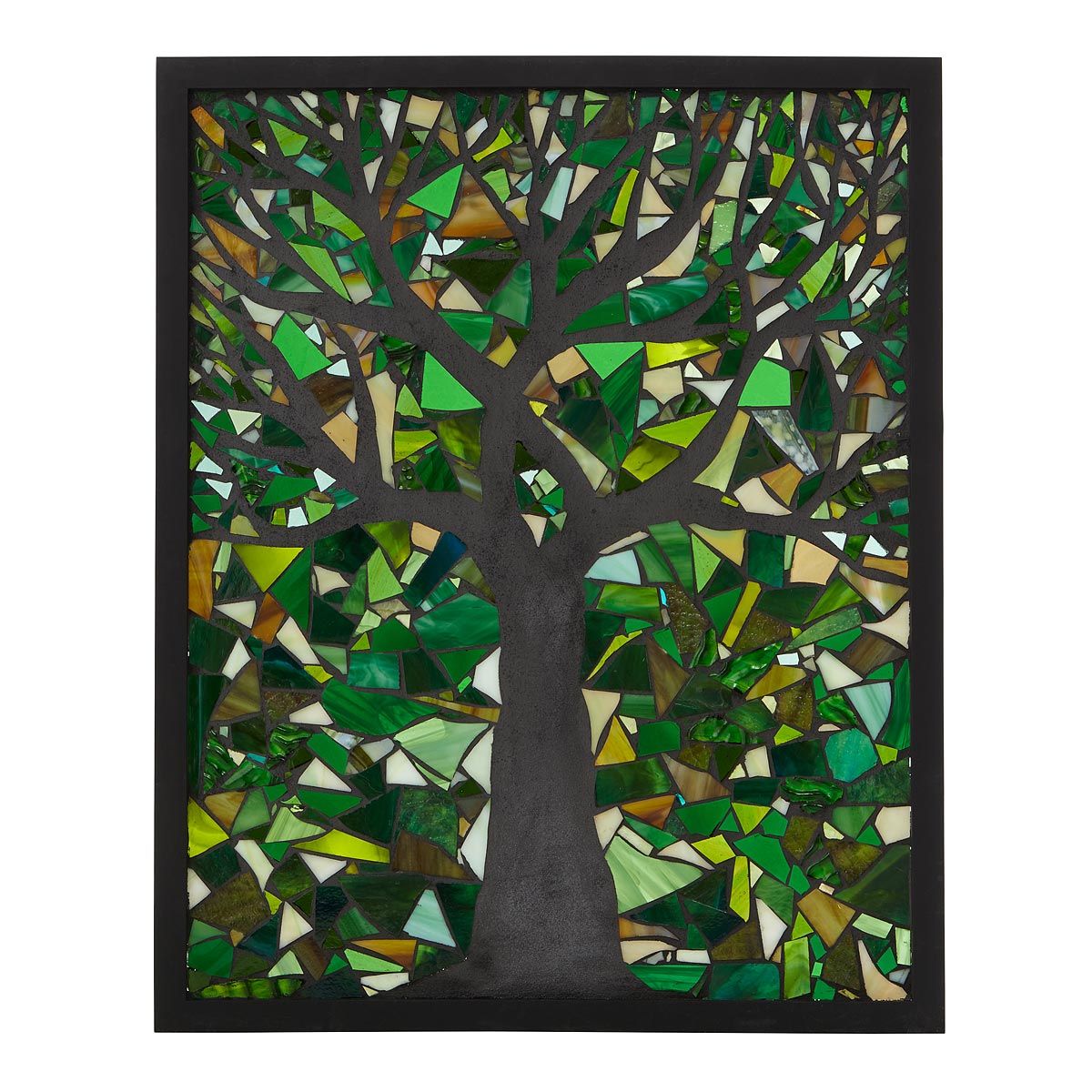 Spring Tree Stained Glass Panel by Chanda Frohle | UncommonGoods