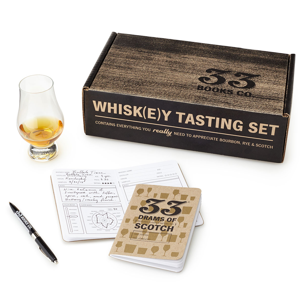 Whiskey Tasting Kit | UncommonGoods