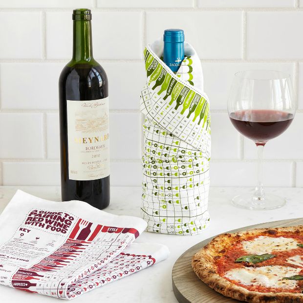 Wine Pairing Towel Set | UncommonGoods