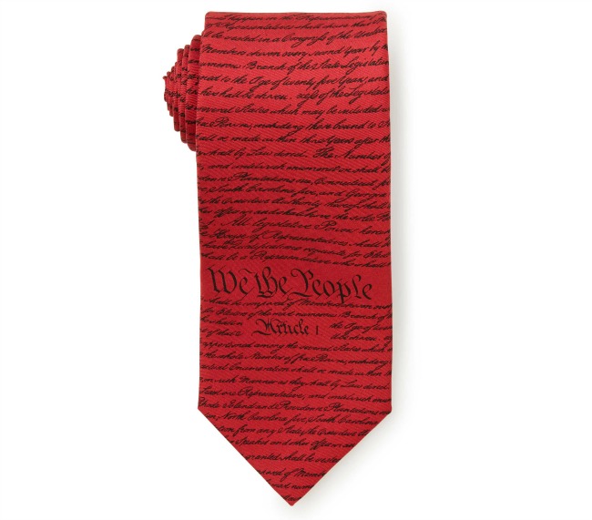 Constitution Tie | UncommonGoods