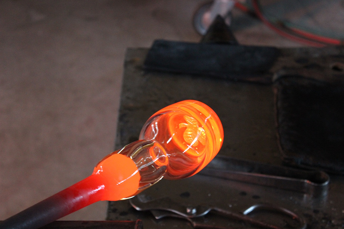 Hot Glass and Tools 