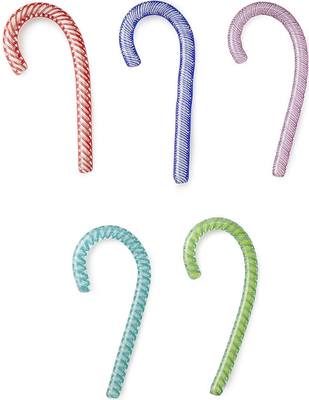 Handblown Glass Candy Canes - UncommonGoods