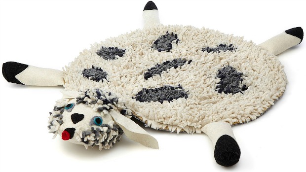 Sinclair the Sheep Rug | UncommonGoods