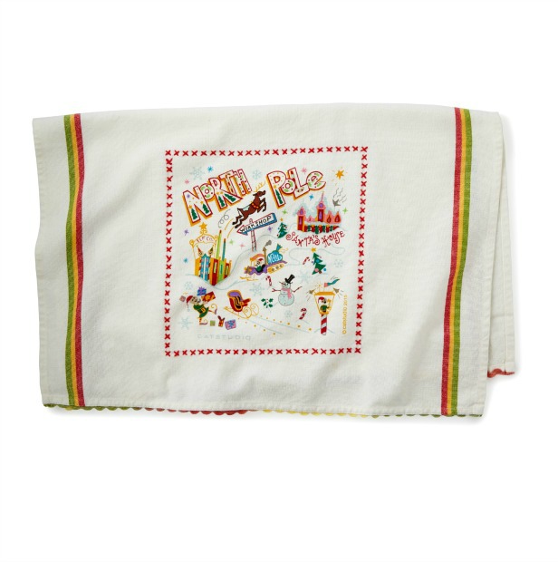 North Pole Dish Towel | UncommonGoods