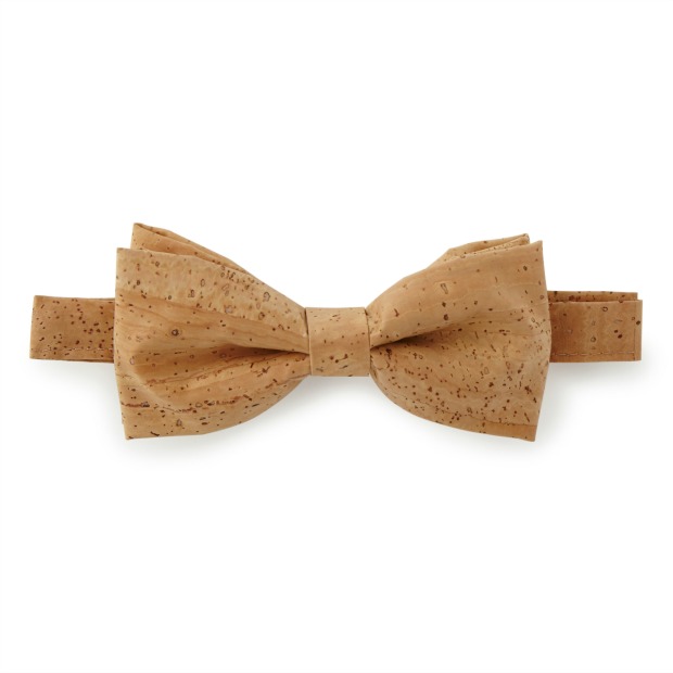 Natural Cork Bow Tie | UncommonGoods