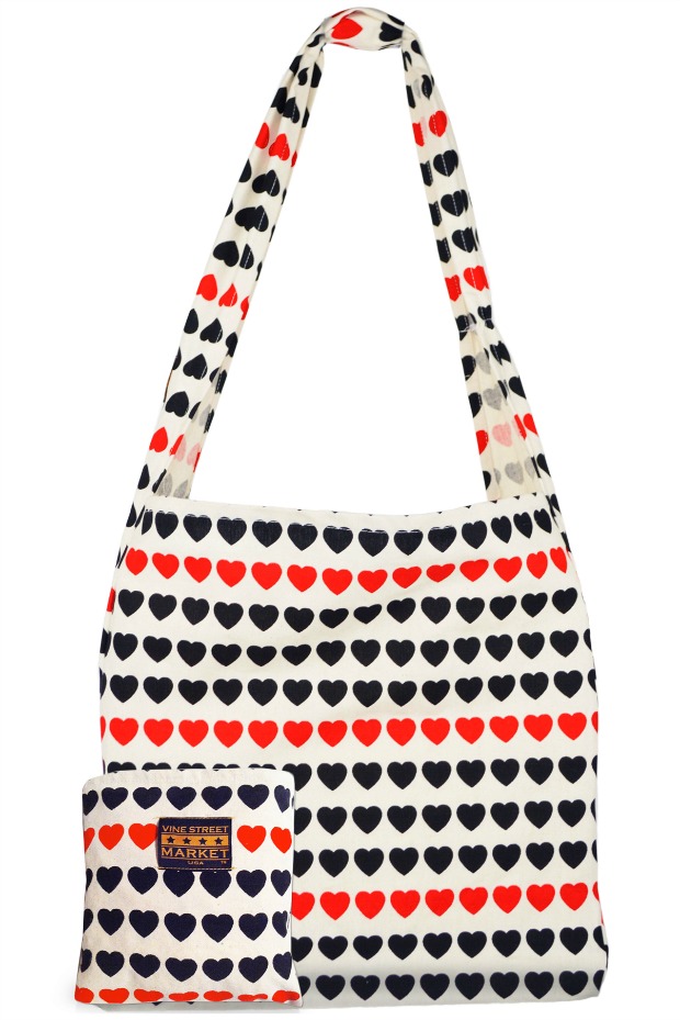 I Love Hearts Large Tote | UncommonGoods