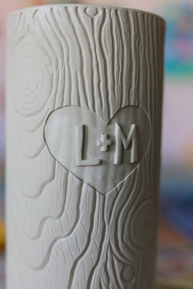 Personalized Faux Bois Vase | UncommonGoods