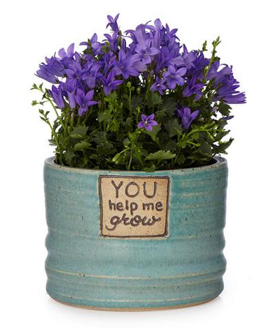 You Help Me Grow Planter | UncommonGoods