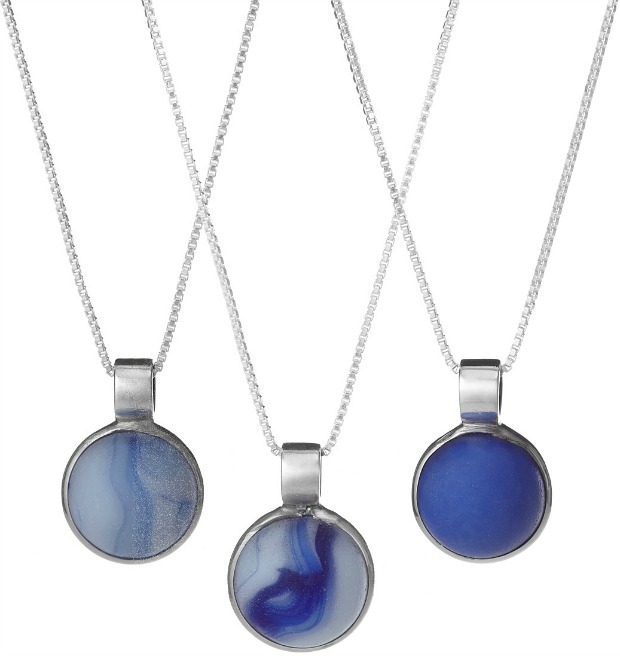 Beach Marble Pendants by Jeanne Kollecker | UncommonGoods