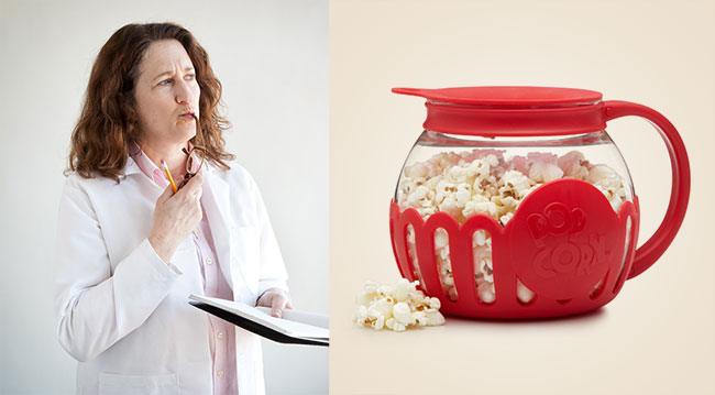 Microwave Popcorn Popper