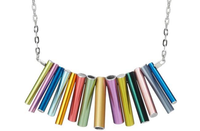 Knitting Needle Statement Necklace | UncommonGoods