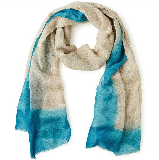 Rothko Scarf Placid Blue | UncommonGoods