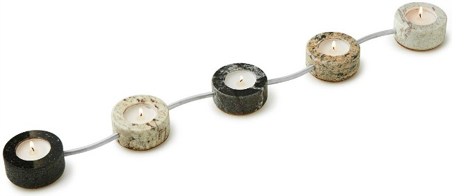 Skipping Stones Tealight Holder | UncommonGoods