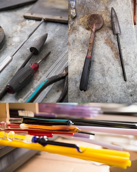 A few of Jim's tools