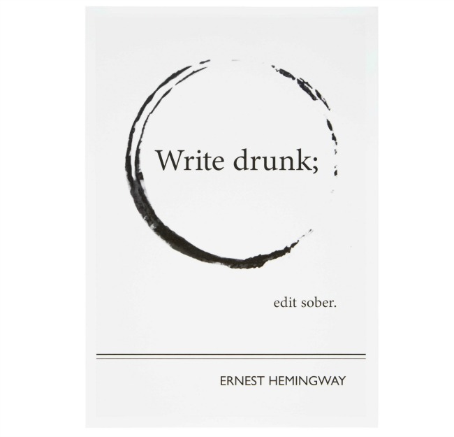 Hemingway Literary Poster 650