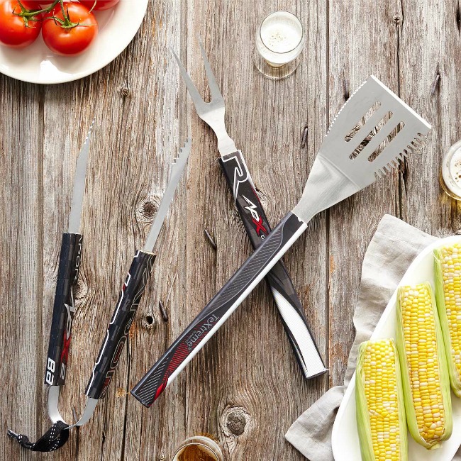 Hockey Stick BBQ Set | UncommonGoods