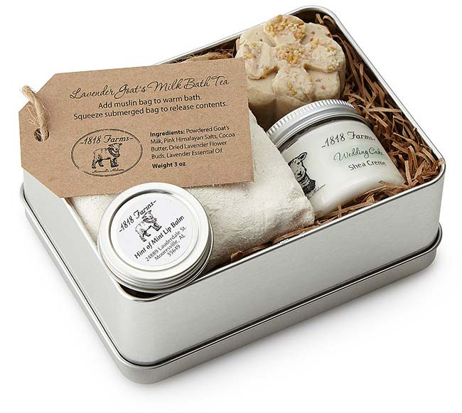 Farm Fresh Spa Experience Tin | UncommonGoods