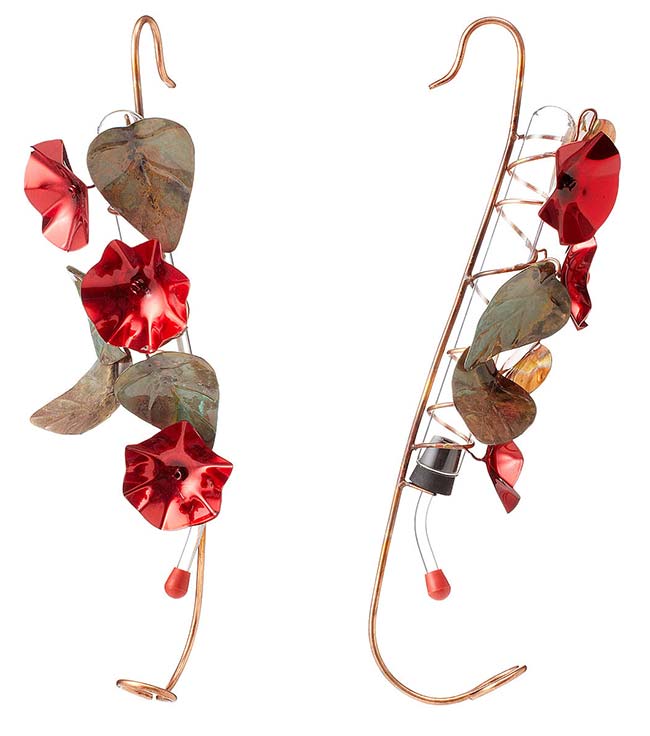 Copper Hummingbird Feeder | UncommonGoods