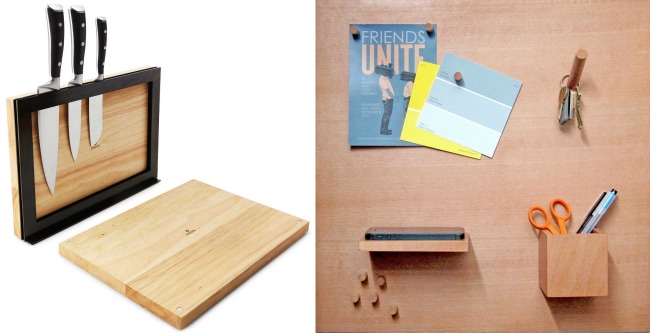 Magnetic Cutting Board and Free Floating Bulletin Board | UncommonGoods