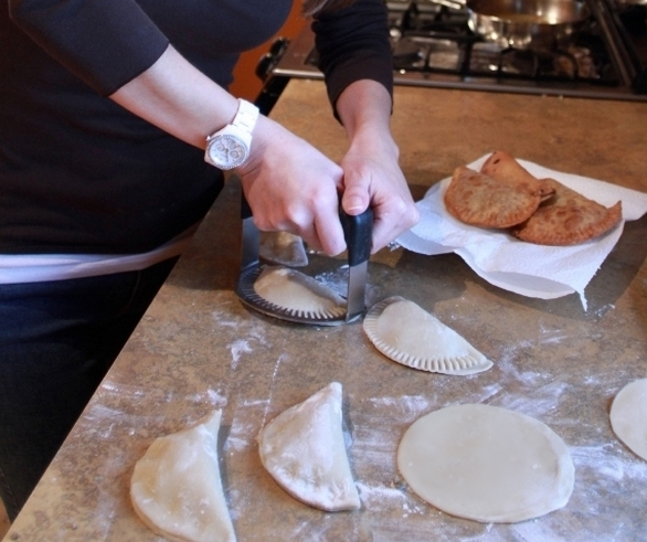 Empanada Fork with Dough | UncommonGoods