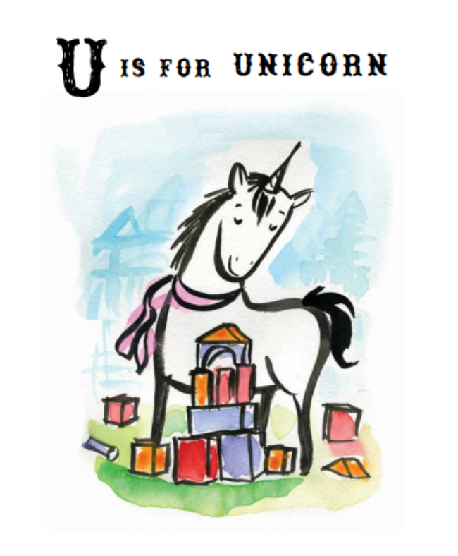 U is for Unicorn